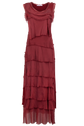Gigi Sleeveless Long Ruffle Dress