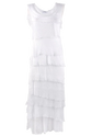Gigi Sleeveless Long Ruffle Dress