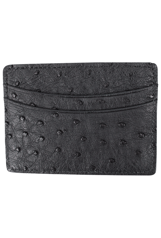 Pinto Ranch Ostrich 5-Pocket Card Case