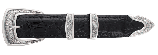Greg Jensen Billow Engraved 1" Buckle Set