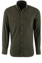 Lyle Lovett for Hamilton Corduroy Button-Front Shirt - Solid Green