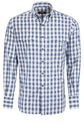 Lyle Lovett for Hamilton Button-Front Shirt - Light Blue Check
