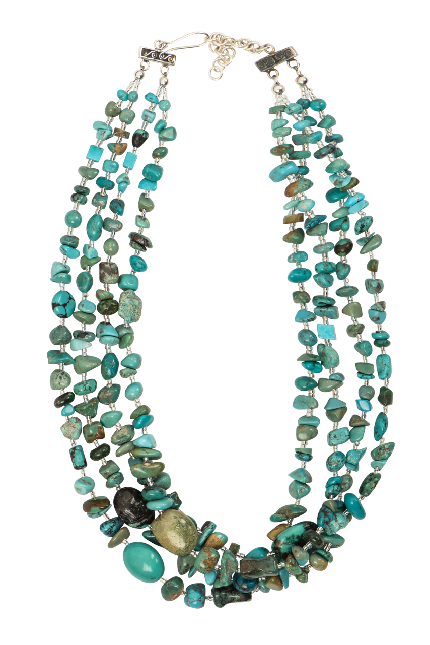 Paige Wallace Mixed Stone Necklace