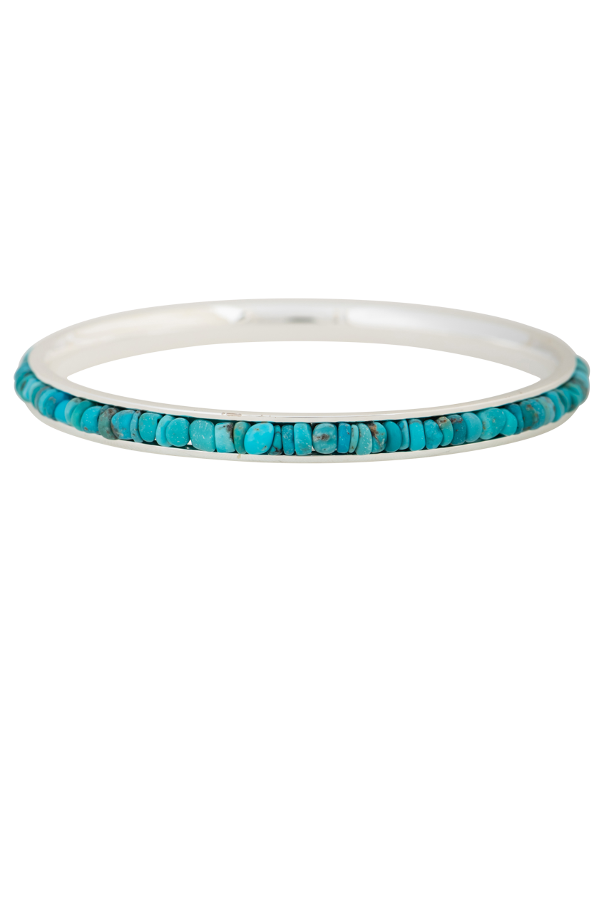 Paige Wallace Tiny Turquoise Bangle