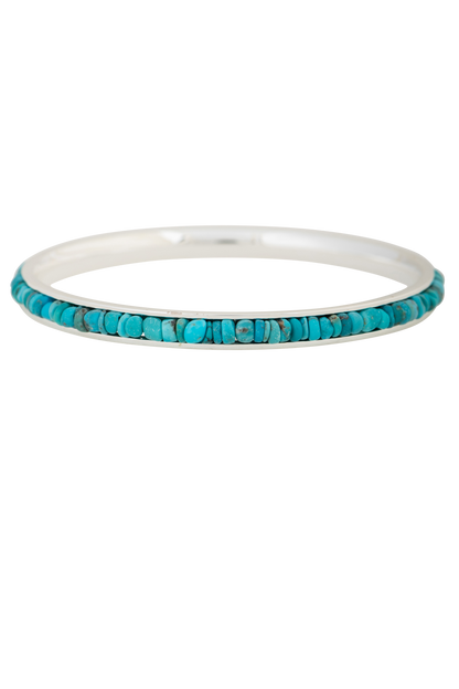 Paige Wallace Tiny Turquoise Bangle