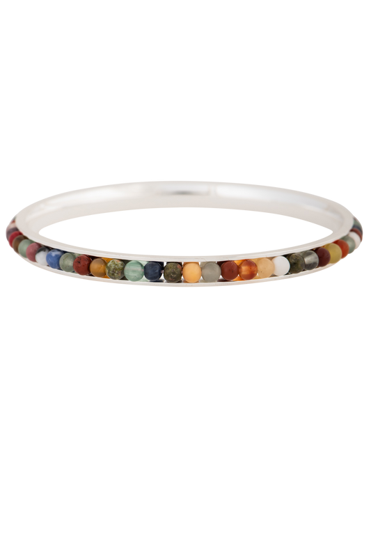 Paige Wallace Multi Stone Bangle