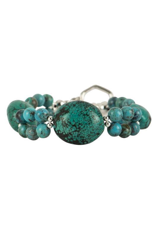 Paige Wallace Turquoise Nugget Bracelet