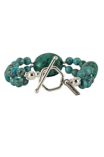 Paige Wallace Turquoise Nugget Bracelet