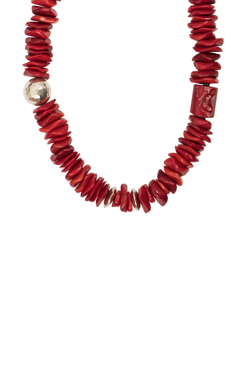 Paige Wallace Coral Stack Necklace