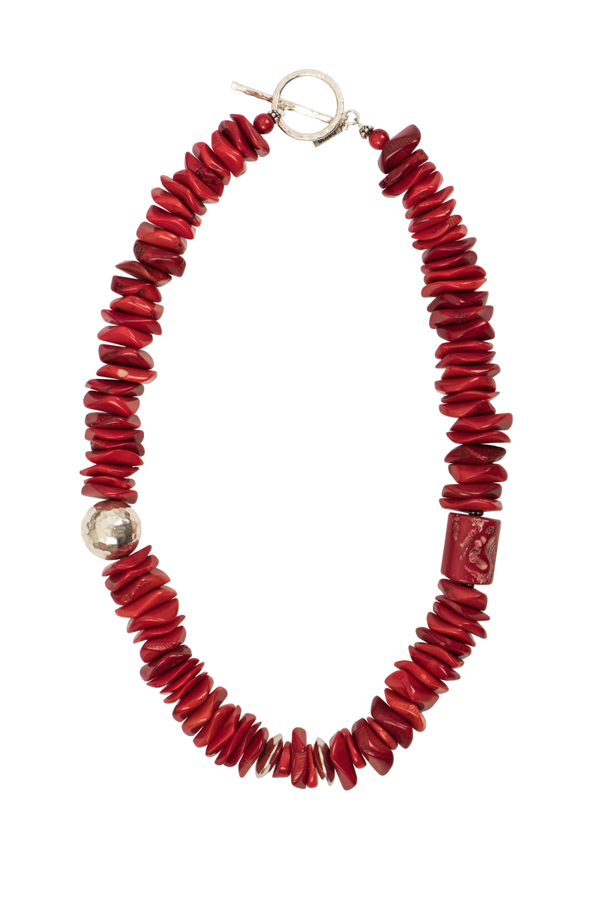 Paige Wallace Coral Stack Necklace