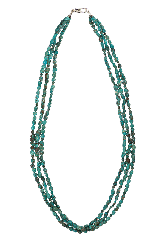 Paige Wallace Turquoise Tube Necklace