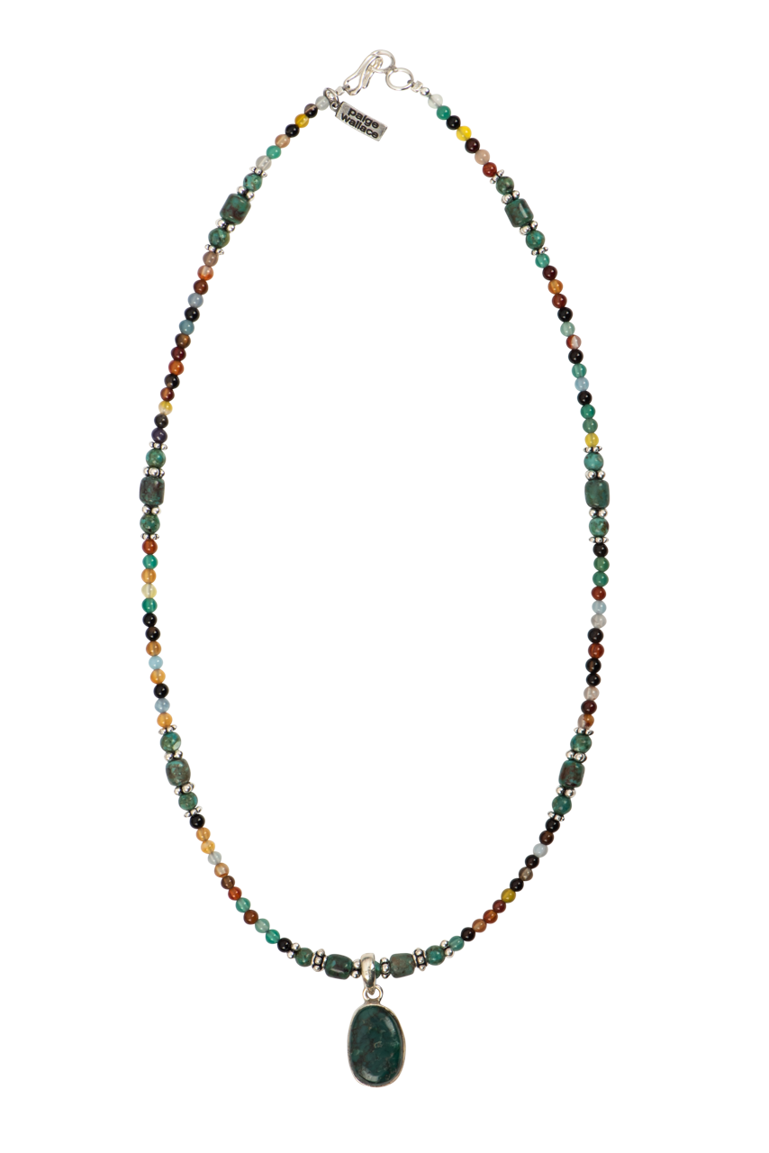 Paige Wallace Multi Stone Necklace