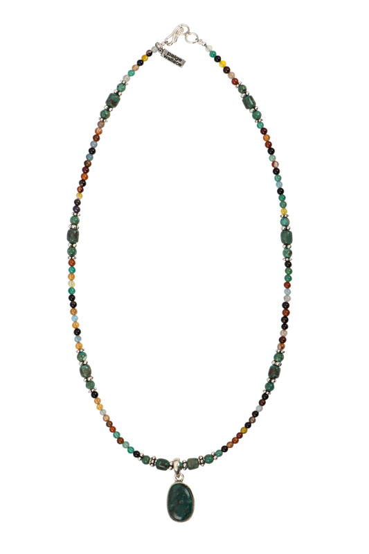 Paige Wallace Multi Stone Necklace