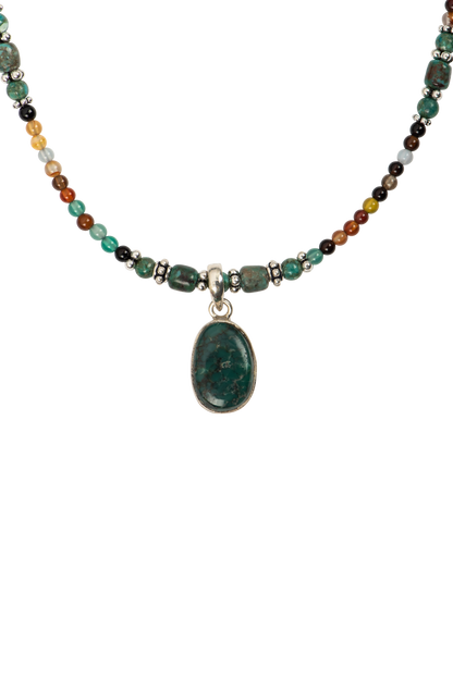 Paige Wallace Multi Stone Necklace