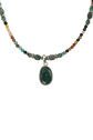 Paige Wallace Turquoise Multi Stone Necklace