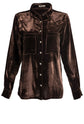 Tasha Polizzi Chocolate Barrington Blouse