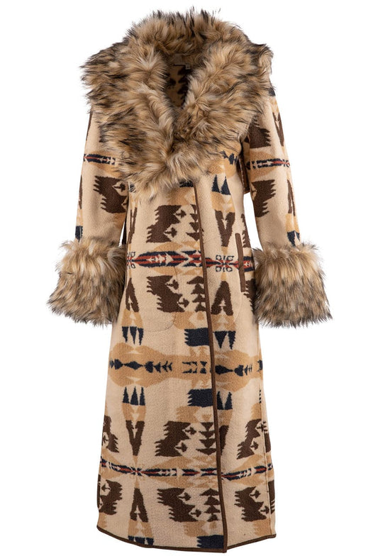 Tasha Polizzi Frontier Blanket Coat