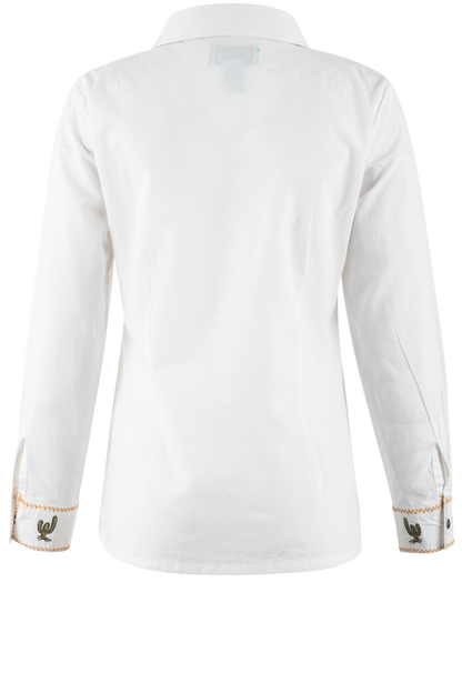 Tasha Polizzi White Jackson Shirt