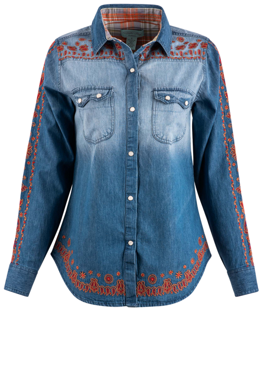 Tasha Polizzi Denim Antonio Shirt