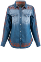 Tasha Polizzi Denim Antonio Shirt