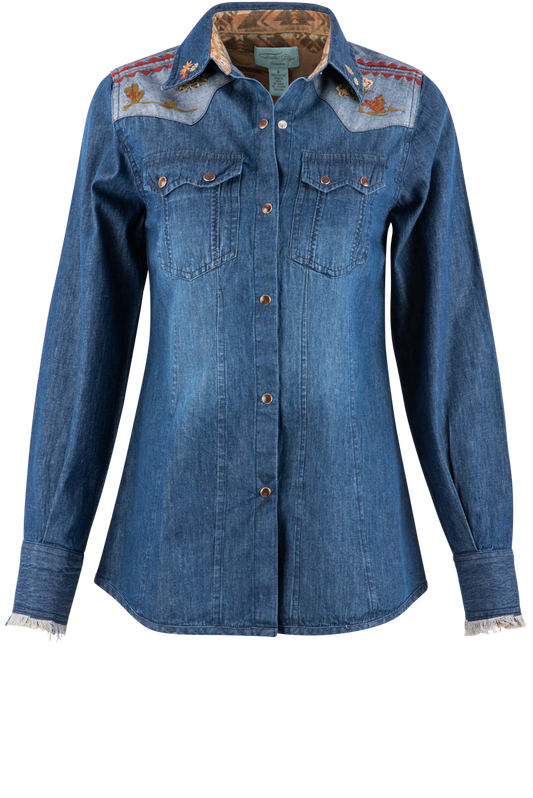 Tasha Polizzi Denim Arizona Shirt