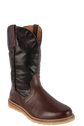 Lucchese Men's Baby Buffalo Range Boots - Whiskey