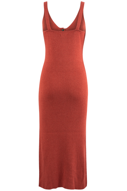 Tasha Polizzi Clay Rib Knit Dress