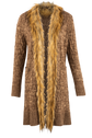 Tasha Polizzi Marcy Fur Cardigan