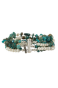 Paige Wallace Mixed Pearl & Turquoise Bracelet
