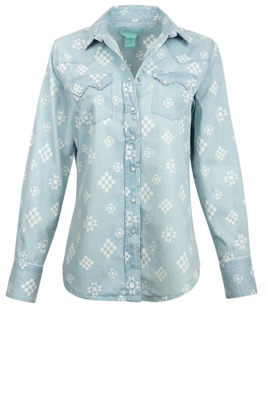 Tasha Polizzi Eliza Pearl Snap Shirt