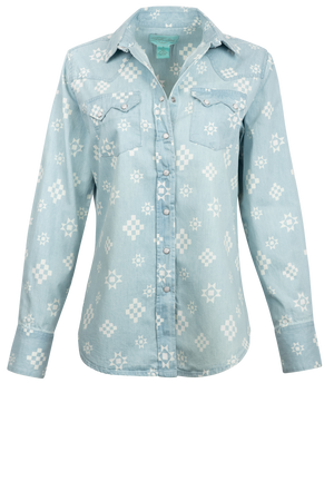 Tasha Polizzi Eliza Pearl Snap Shirt