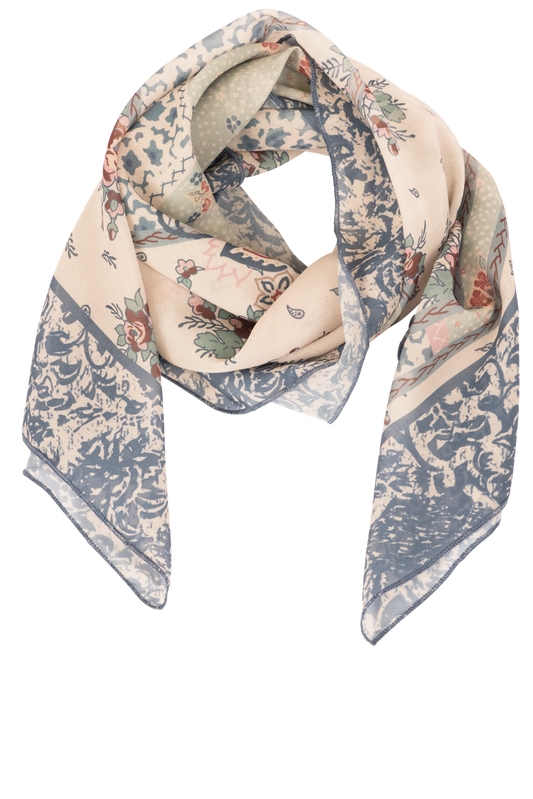 Tasha Polizzi Paisley Patchwork Scarf