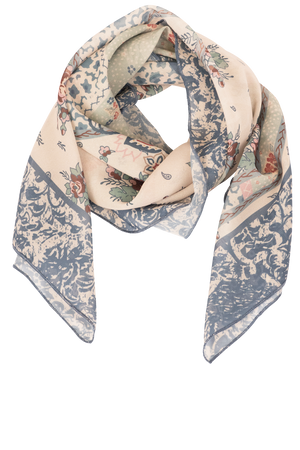 Tasha Polizzi Paisley Patchwork Scarf