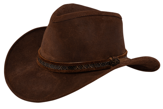 Bullhide Forsyth Leather Cowboy Hat