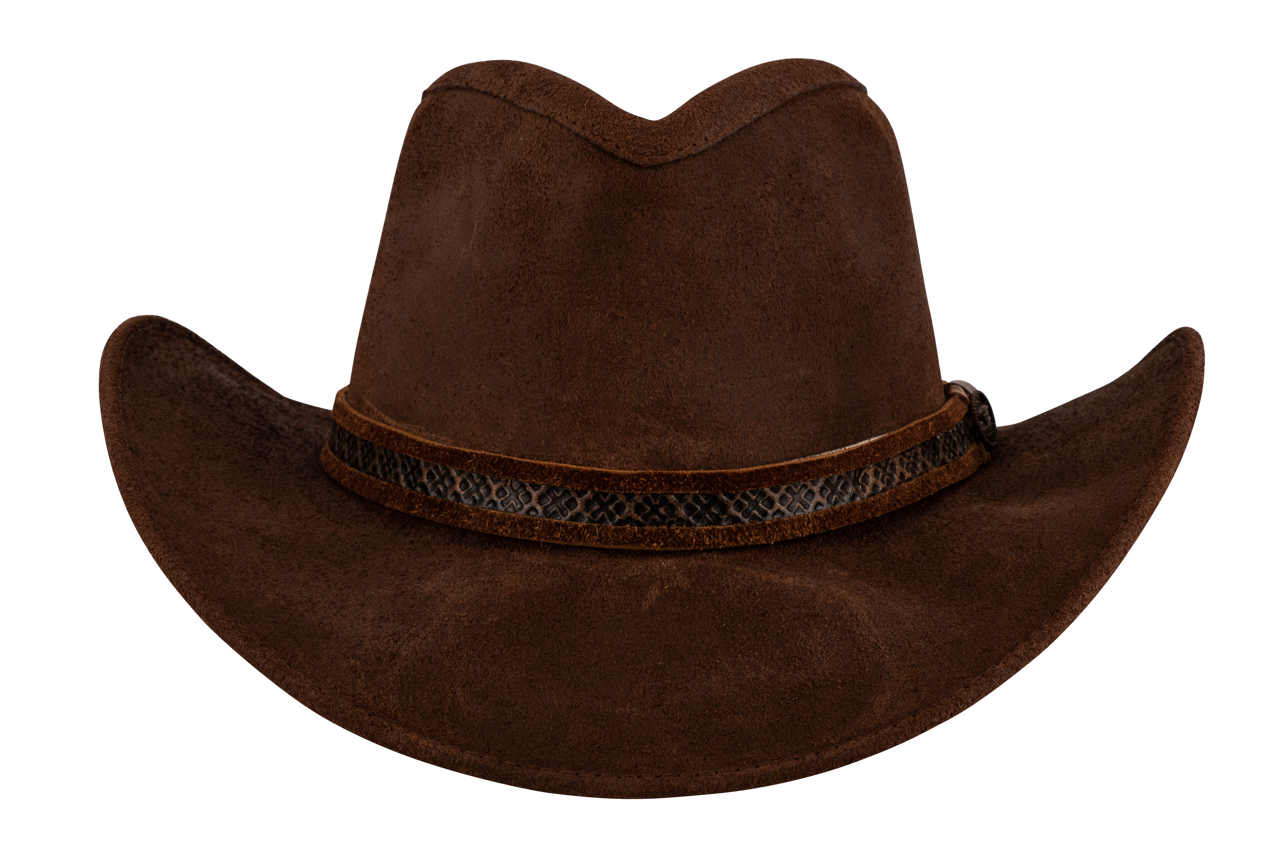 Bullhide Forsyth Leather Cowboy Hat