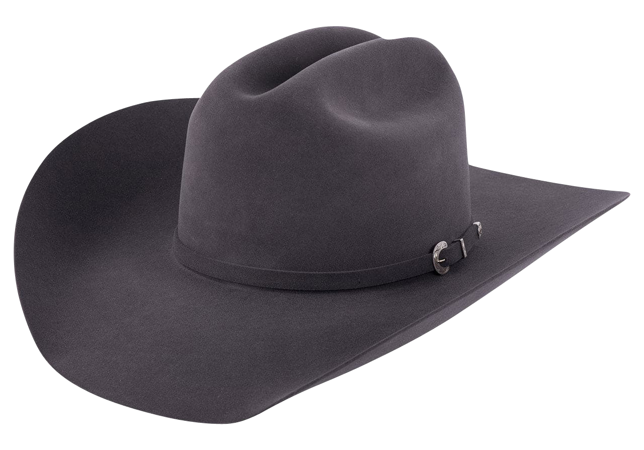 American Hat Co. 40X Steel Grey Felt Cowboy Hat Pinto Ranch
