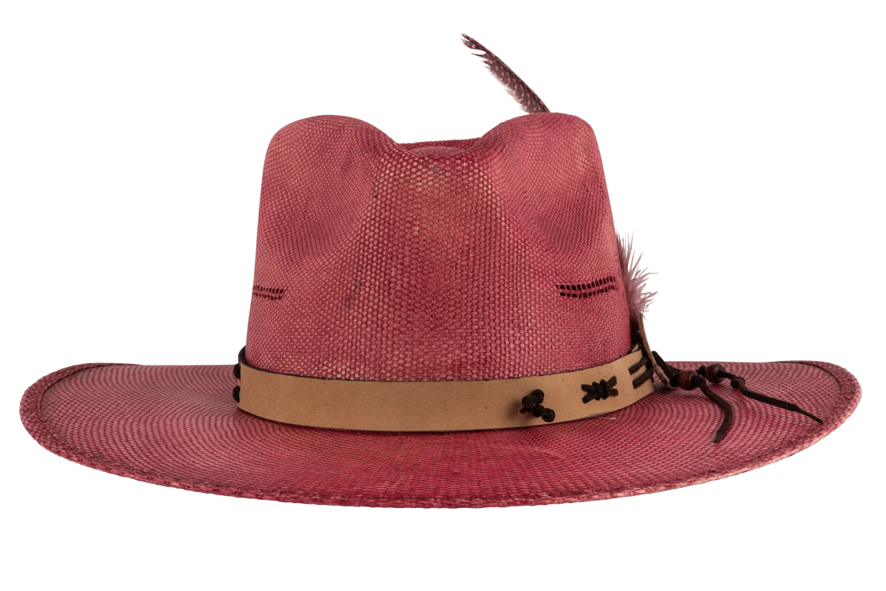 Bullhide Chasing Summer Red Straw Cowboy Hat