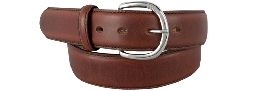 Justin 1.25" Classic Western Belt - Dark Brown