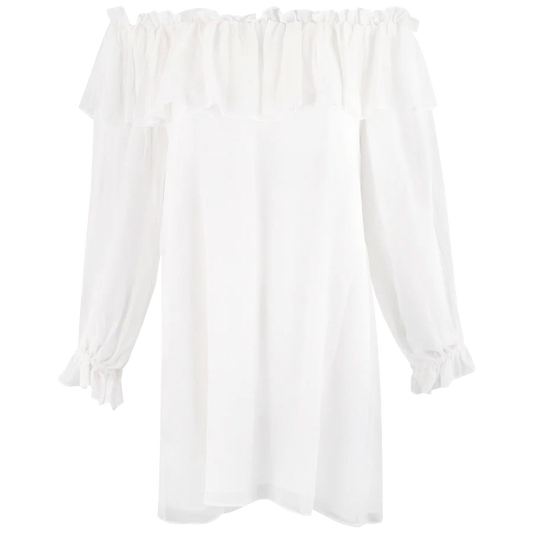 Vintage Collection Chiffon Peasant Tunic