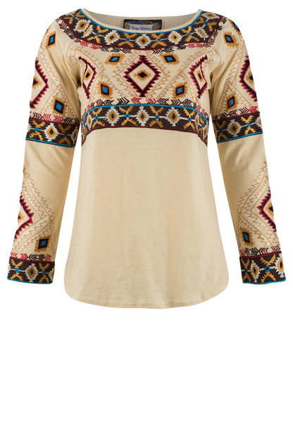Vintage Collection Embroidered Spirit Top