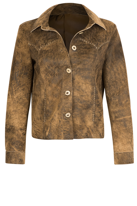 Juan Antonio Suede Safari Jacket