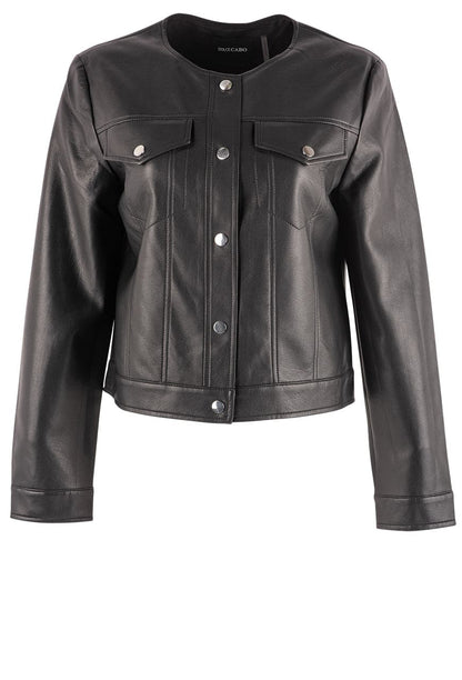 Dolce Cabo Faux Leather Jacket - Black
