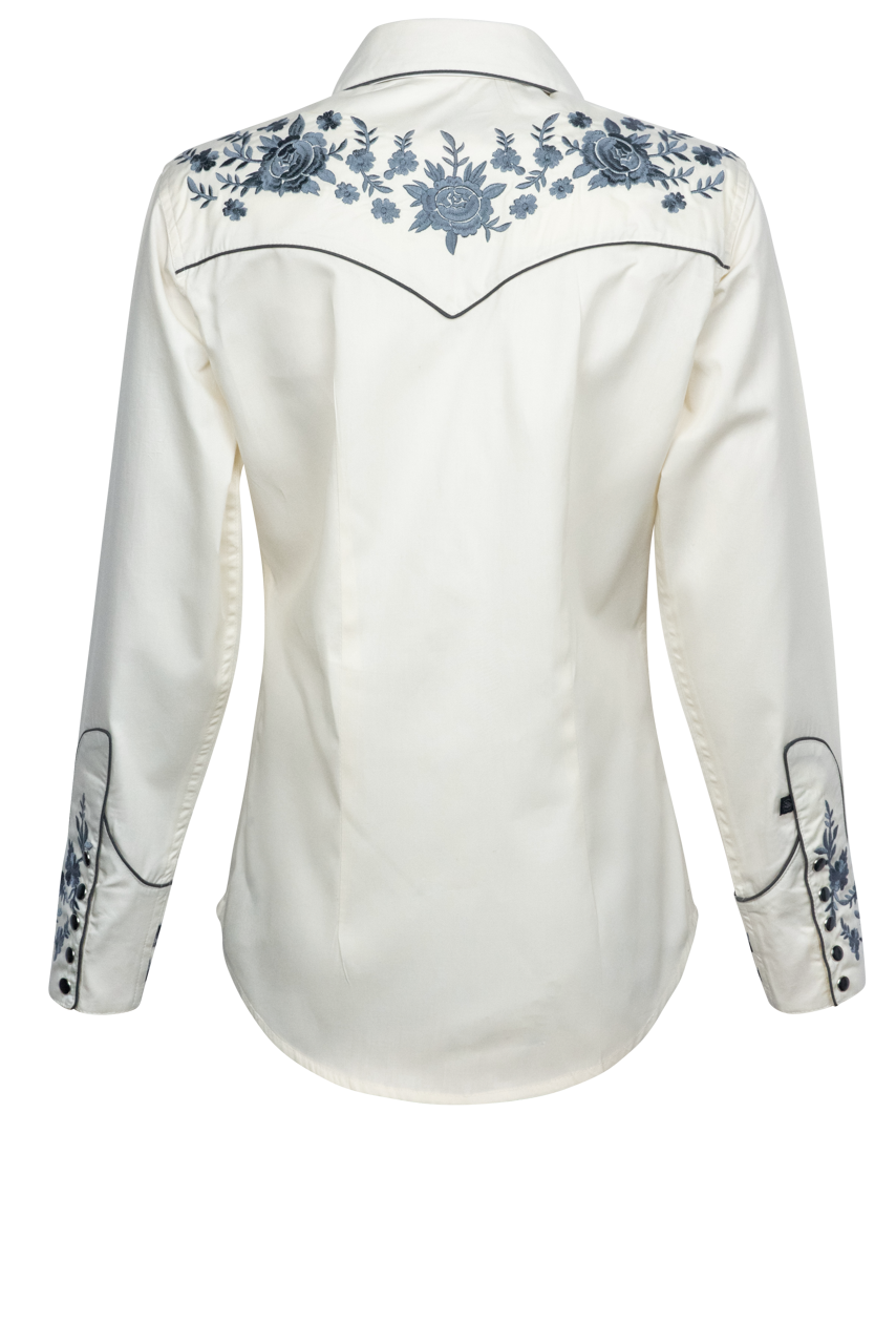 Pinto Ranch Sing Rockmount Ranch Wear Vintage Floral Western Top | Pinto Ranch