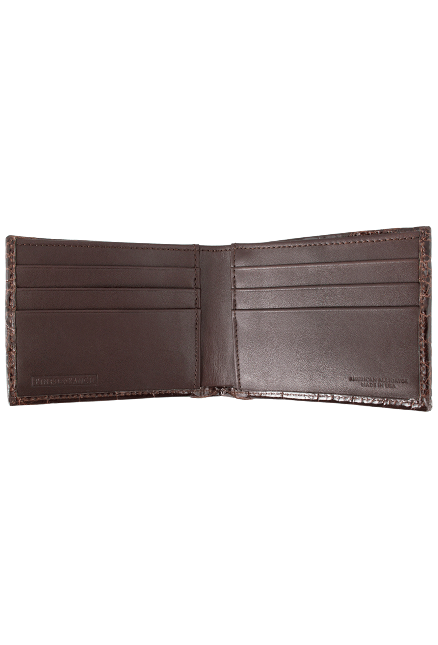 Pinto Ranch Classic Alligator Leather Wallet