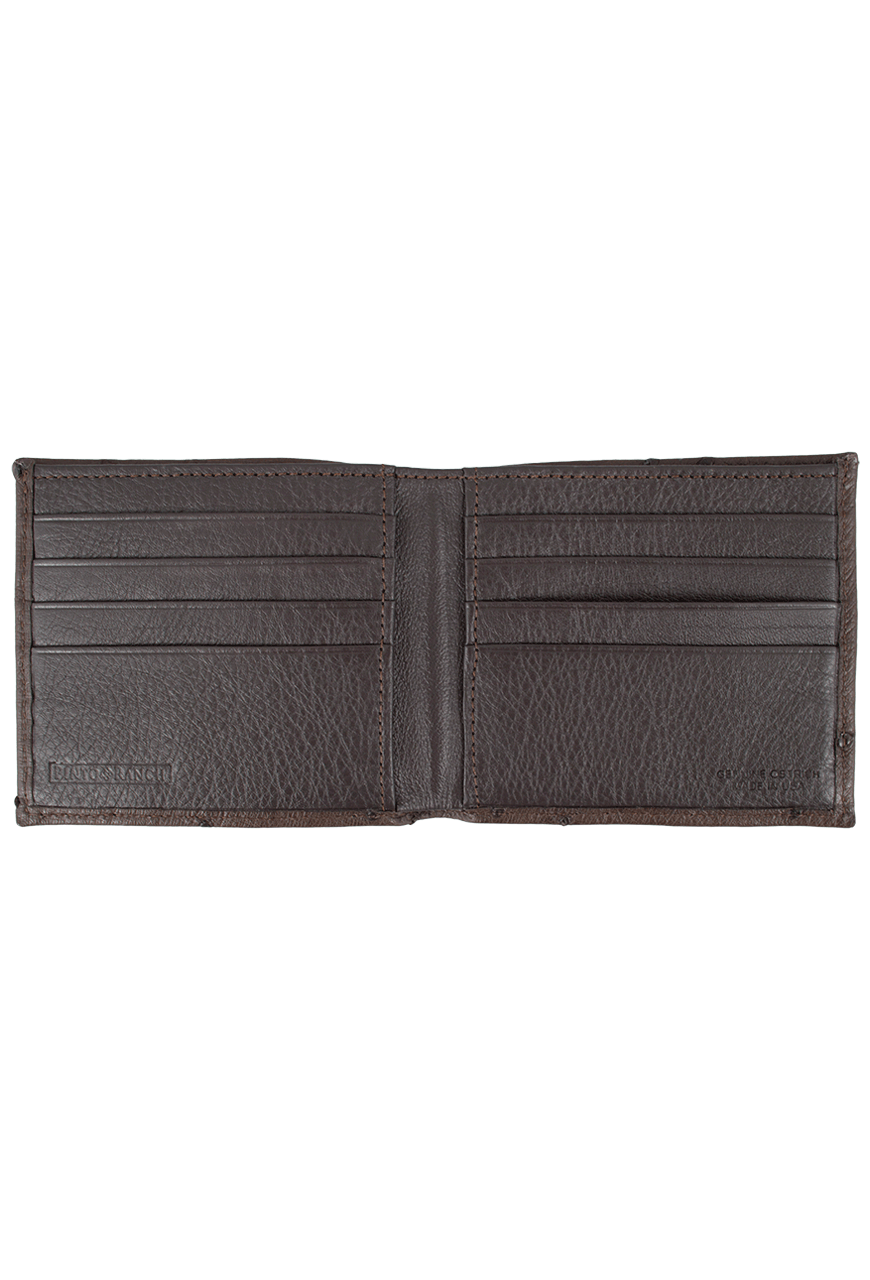 Pinto Ranch Ostrich Hipster Wallet