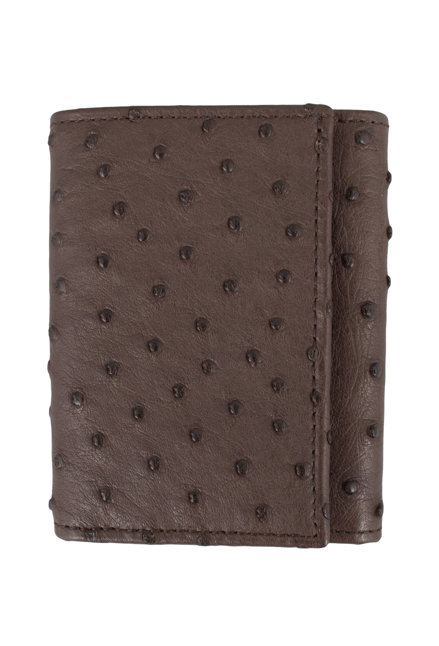 Ostrich Leather Wallet Luxury Wallets - Real Mens Wallets