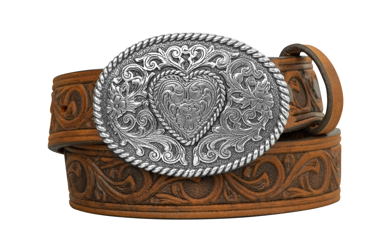 Brighton Kids Trophy Heart Belt