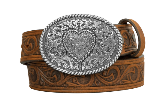 Brighton Kids Trophy Heart Belt