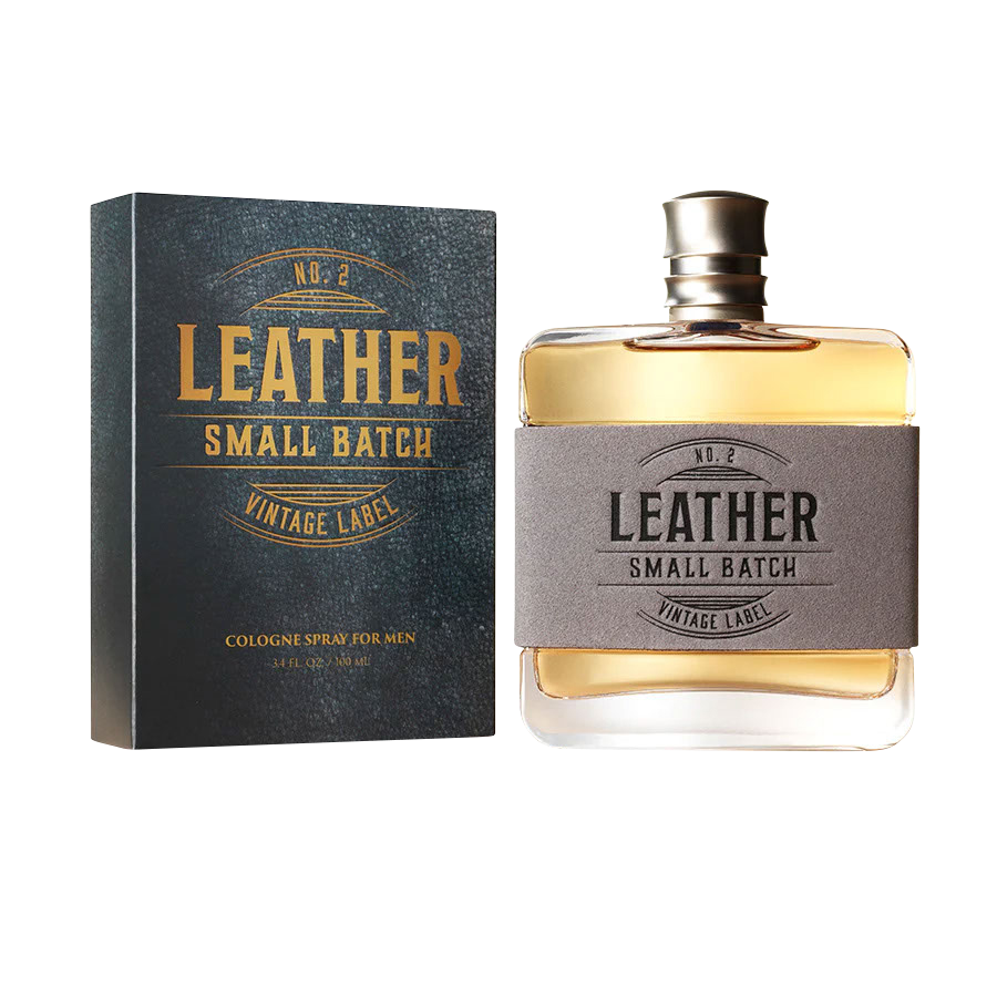 Tru Fragrance Leather Small Batch Cologne No. 2