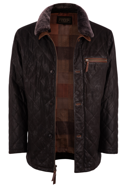 Madison Creek Rainer Goat Suede Western Leather Jacket | Pinto Ranch Madison Creek Rainer Goat Suede Western Leather Jacket | Pinto Ranch